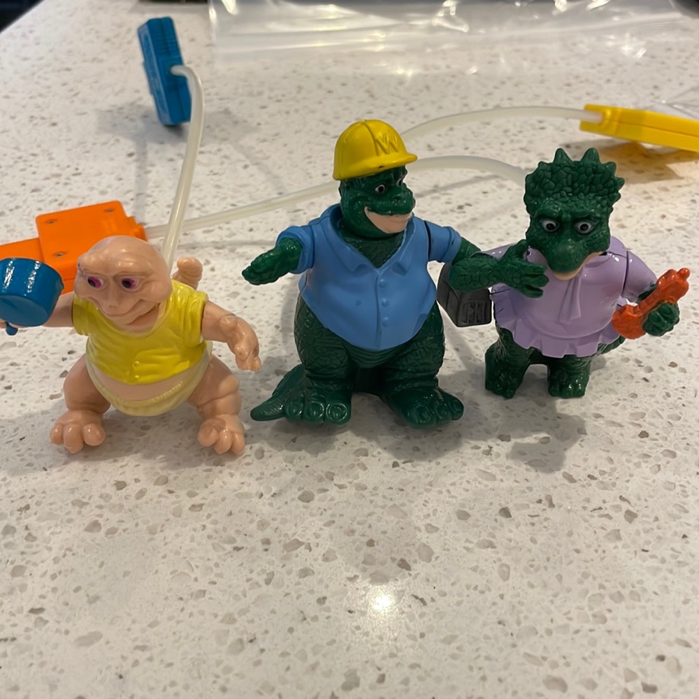 Vintage McDonald’s Happy Meal toys - Disney’s Dinosaurs (1993)